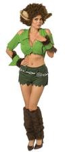 View Item Adult Ladies 6-8 Sexy Wolf Woman Fancy Dress Halloween Werewolf Costume (XS)